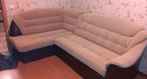 Перетяжка углового дивана. Урюпинск